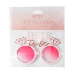 Motto Sonnenbrille "Bride To Be" Rosa