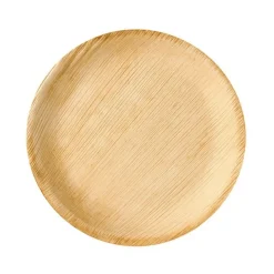 Palmblatt Teller Rund Ø 23cm 6 Stk.