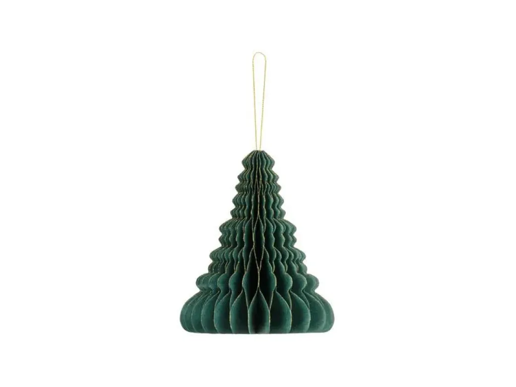 Papierwaben-Ornament Weihnachtsbaum 15cm