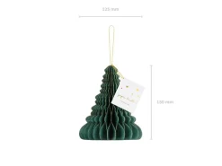 Papierwaben-Ornament Weihnachtsbaum 15cm
