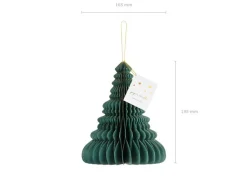 Papierwaben-Ornament Weihnachtsbaum 20cm