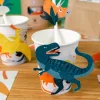 Pappbecher Dinosaurier 6 Stk.