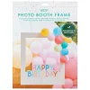 Personalisierbarer Fotorahmen mit buten Ballons