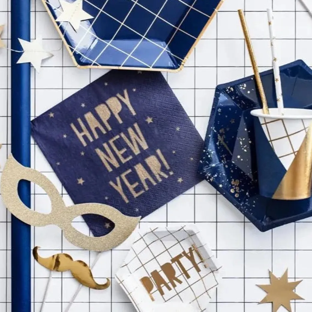Photo Booth Props Gold