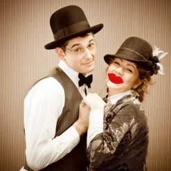 Photo Booth Props Lips 6 tlg.