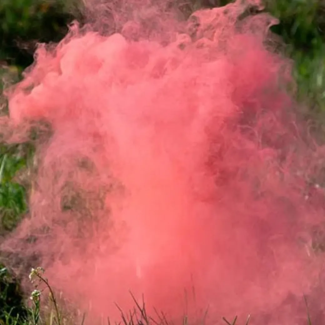 Rauchbombe 22,5 cm Gender Reveal - Rosa
