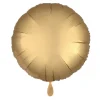 Rund-Folienballon Gold Satin