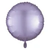 Rund-Folienballon Lila Satin
