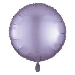 Rund-Folienballon Lila Satin