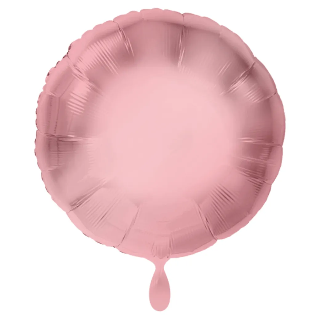 Rund-Folienballon Roségold