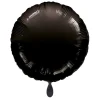 Rund-Folienballon Schwarz