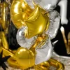 Rund-Folienballon Silber