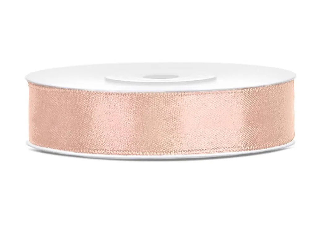 Satinband Pfirsich Breit 25m