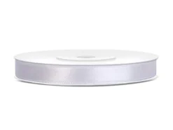 Satinband Weiß 25m