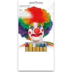 Schminkstifte Bunt 6 Stk.