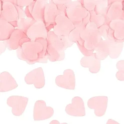 Seidenpapier Herzkonfetti Rosa