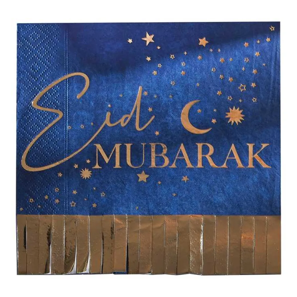 Servietten "Eid Mubarak" 16 Stk.