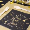 Servietten "Happy New Year" mit Fragen auf der Rückseite 20 Stk.
