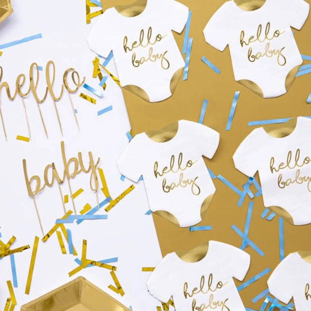 Servietten "Hello Baby" Strampler 20 Stk.
