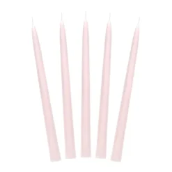 Stabkerze Pastellrosa 10 Stk.