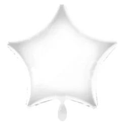 Stern-Folienballon Weiß