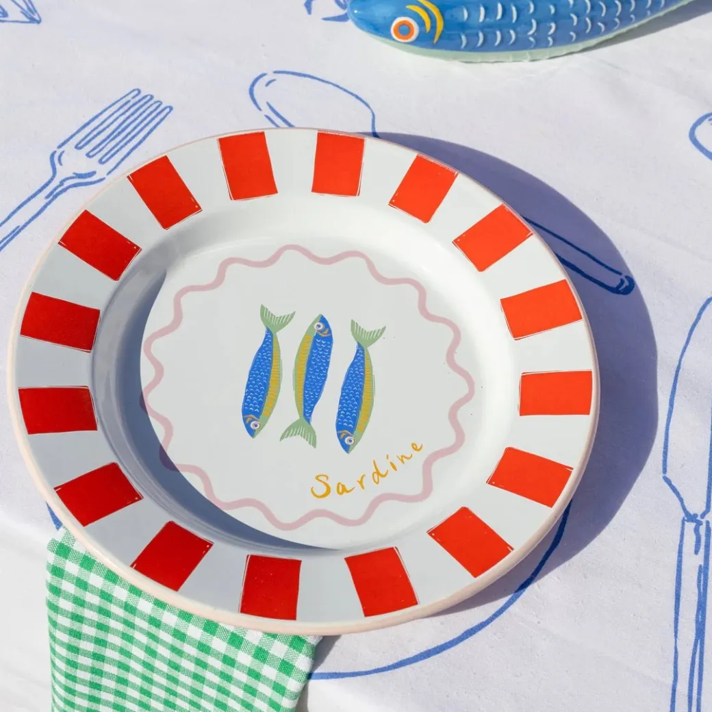 Stofftischdecke "Bon Appétit"