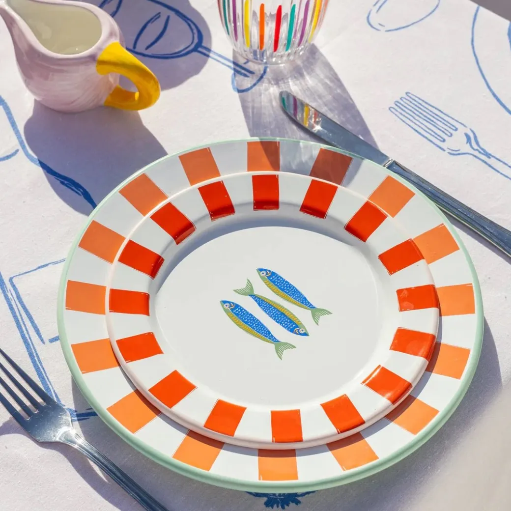 Stofftischdecke "Bon Appétit"