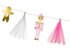 Tasselgirlande Pink Christmas