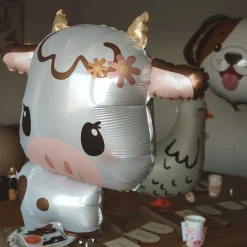 Tierballon XL Comic Kuh