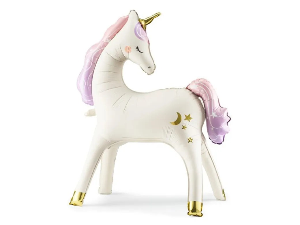 Tierballon XXL Stehendes Einhorn