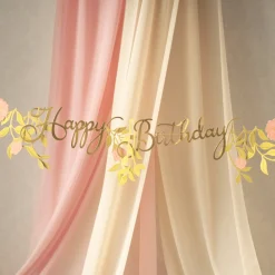 Tischläufer Chiffon Creme