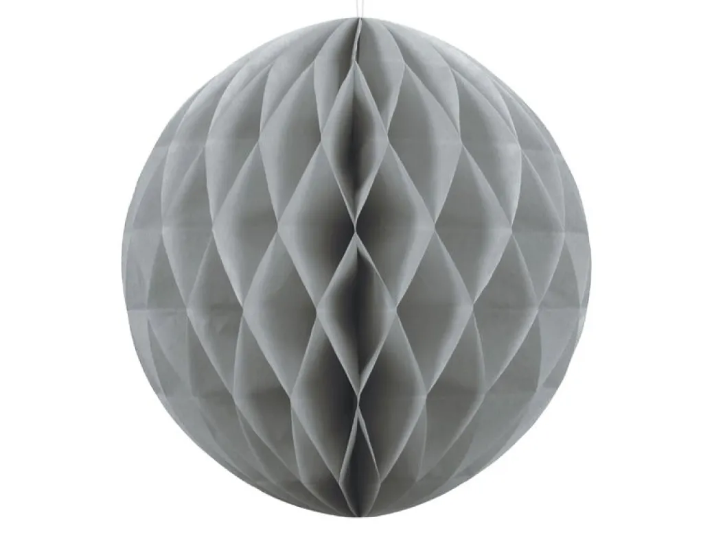 Wabenball Ø 40cm Grau