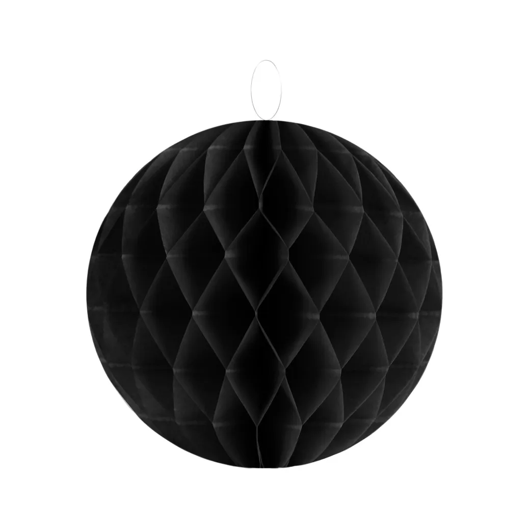 Wabenball Ø 30cm Schwarz