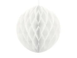 Wabenball Ø 30cm Weiß