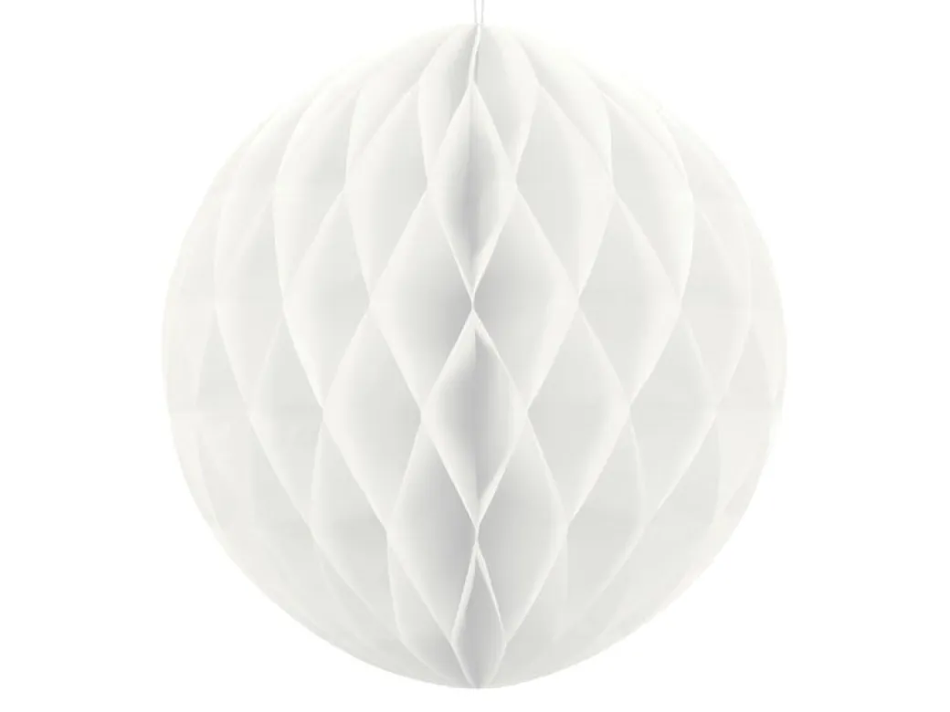 Wabenball Ø 40cm Weiß