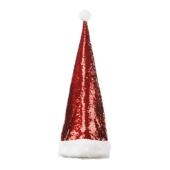 Weihnachtsmütze mit Pailletten