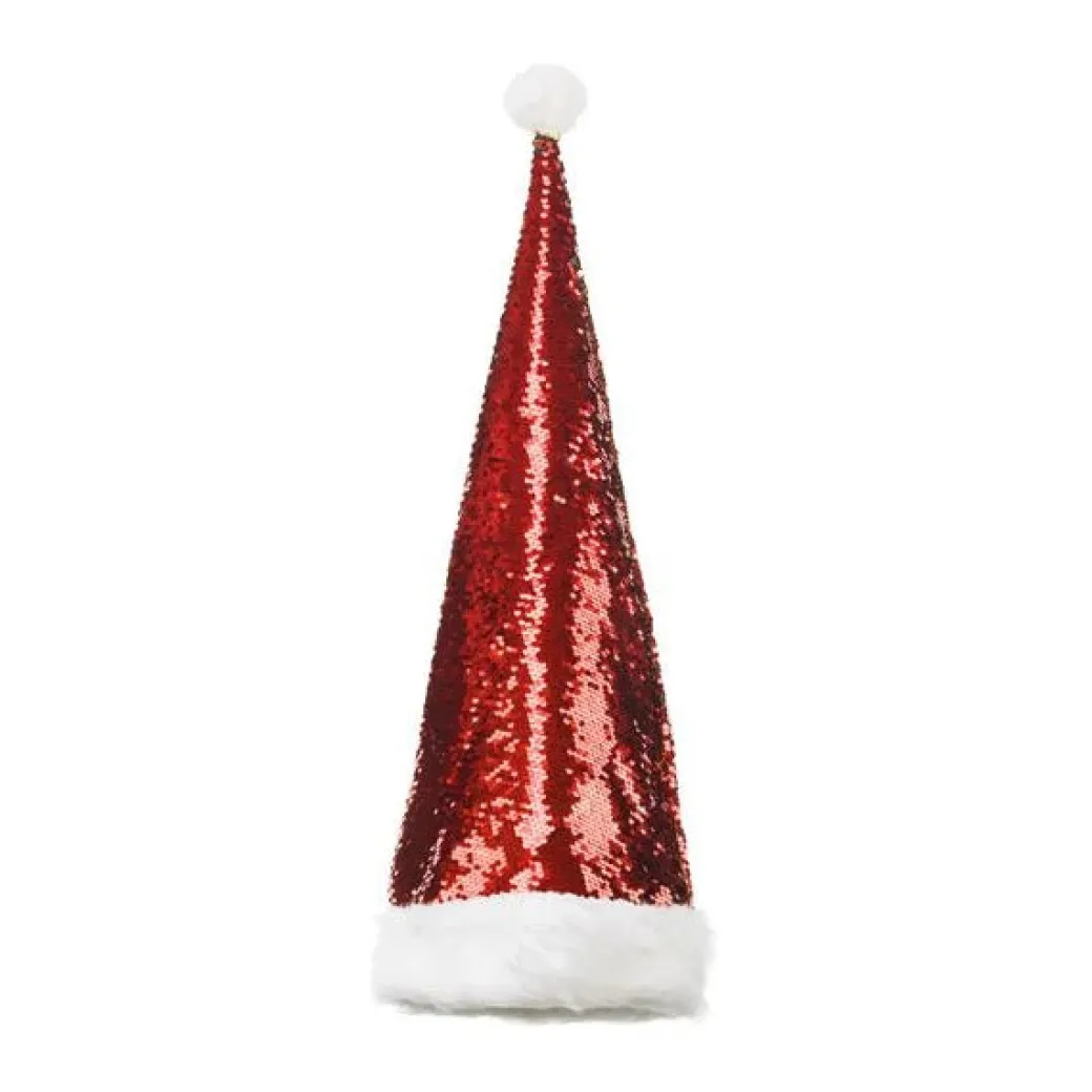 Weihnachtsmütze mit Pailletten