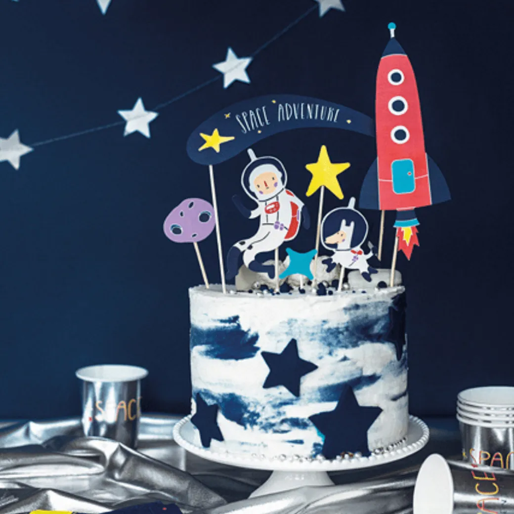 Weltraum Caketopper "Space Adventure"