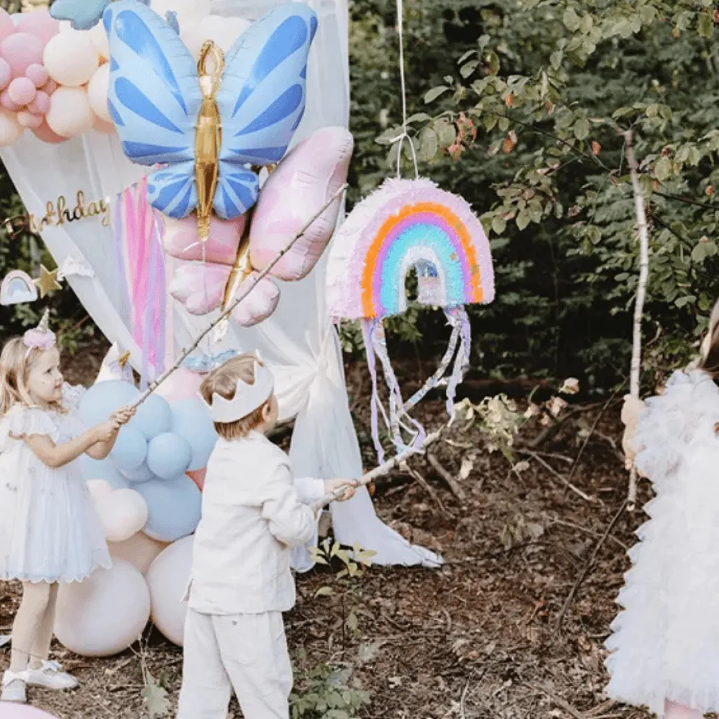 XL Faltbare Regenbogen Piñata