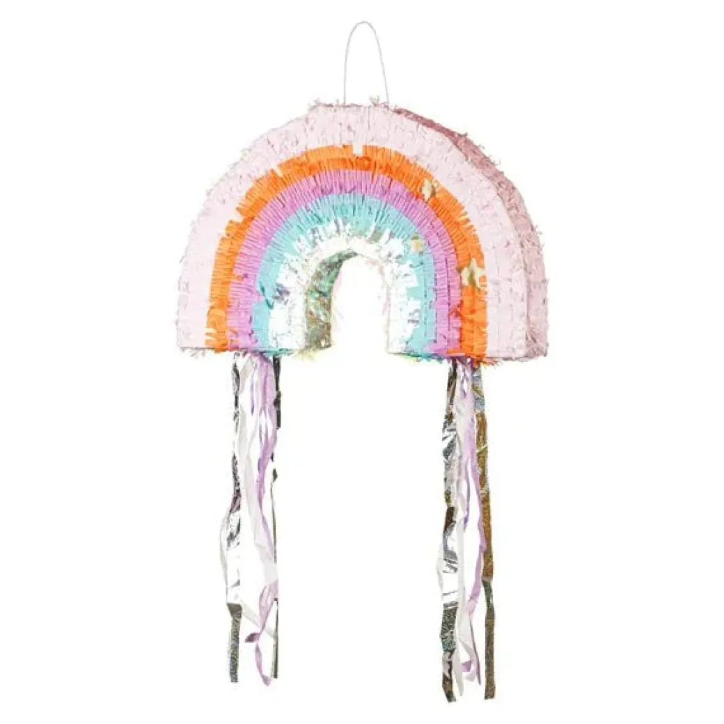 XL Faltbare Regenbogen Piñata