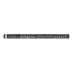 XL Konfettikanone 60cm Silber