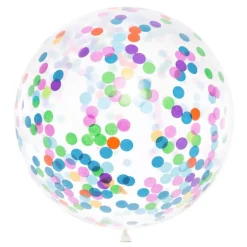 XXL Ballon Konfetti Bunt