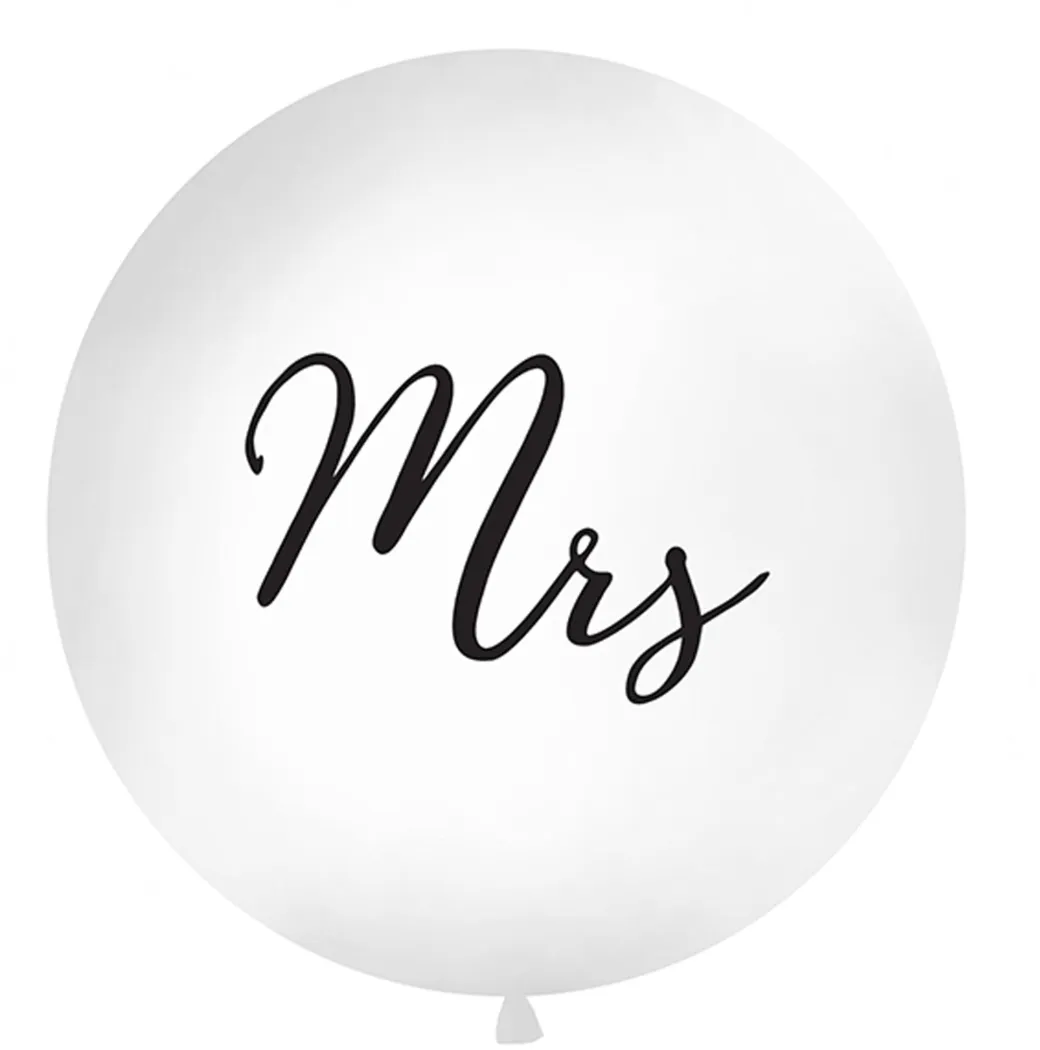 XXL Ballon Ø 1m "Mrs"