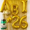 XXL Ballonschriftzug "ABI 2026" Gold