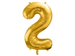 Zahlen Ballon 2 Gold