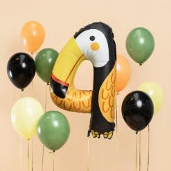 Zahlen Ballon 4 XL Tucan